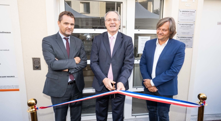 Inauguration de 19 logements et un cabinet médical à Saint-Maurice