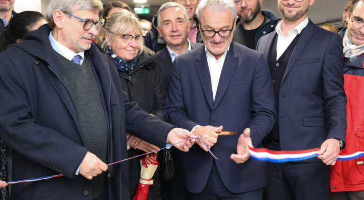 Inauguration de la transformation de bureaux en logements à Corbeil-Essonne (91)