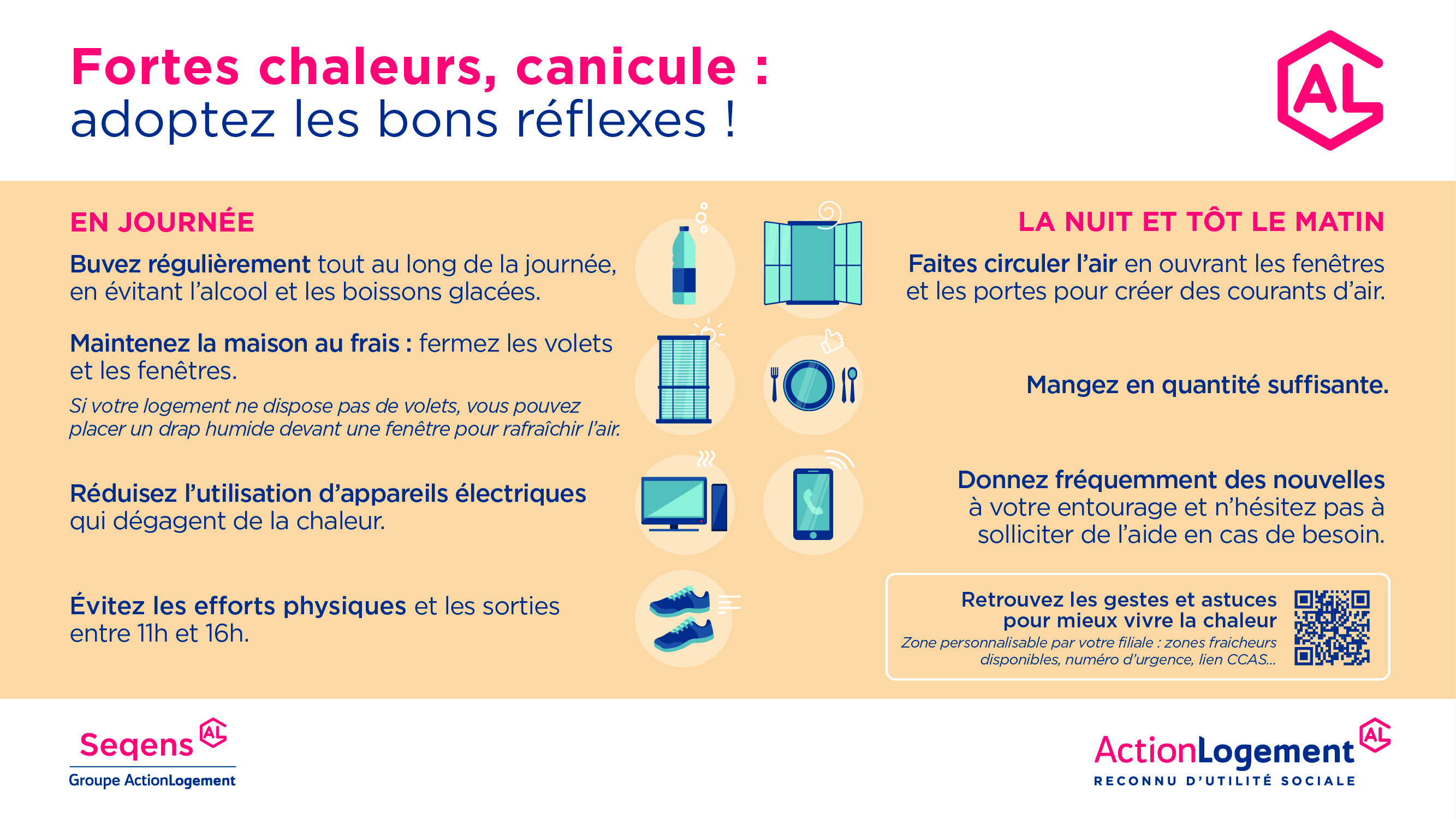 Alerte canicule – Les gestes à adopter