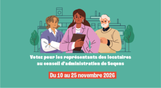Elections des locataires au conseil d’administration : des représentants au service de votre quotidien !