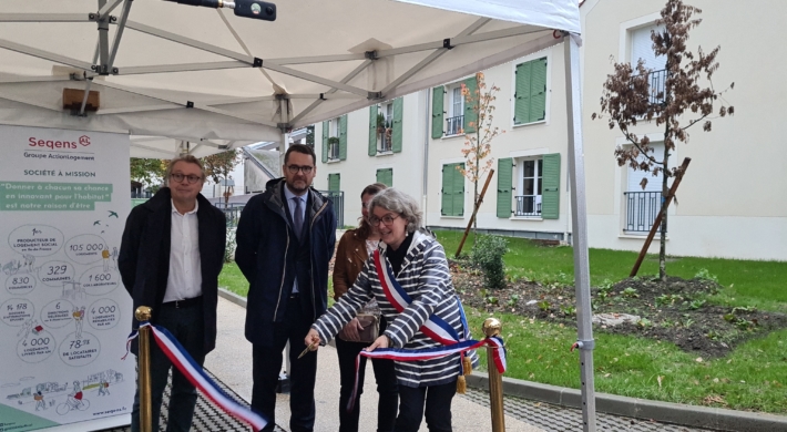 Inauguration de 36 logements en maîtrise d’ouvrage directe à Bièvres (91)