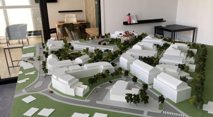La Maison du Projet à Igny (91) – quartier Joliot Curie :  Un lieu collaboratif au cœur de la transformation urbaine du quartier