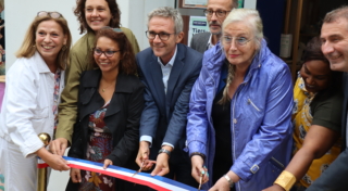 inauguration du tiers lieu autonomie Bofill’good dans un local, mis à disposition par Seqens à Noisy-le-Grand (93)